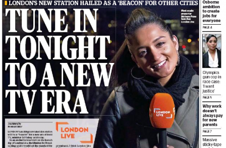 London Live chief exec hits back over 'aggressively negative' coverage as Hatfield departs